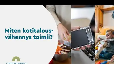 Kuluttajaliitto – Miten kotitalousvähennys toimii?