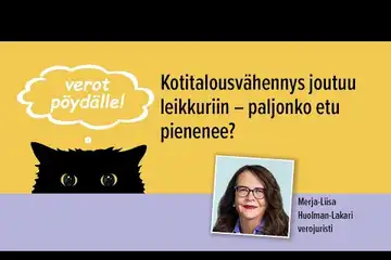 Kotitalousvähennys joutuu leikkuriin